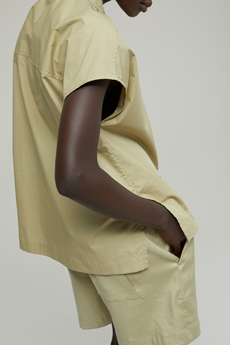 WOMEN RACHEL SHIRT SAGE TEA 2