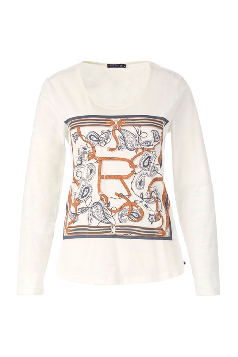 COTTON ROUND NECK T-SHIRT WHITE 1