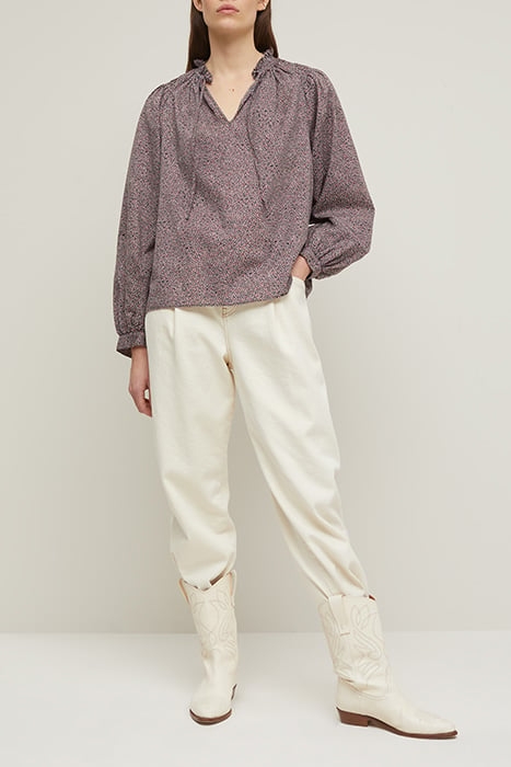 CLOSED SCARLETT BLOUSES AMARANTH RED 3