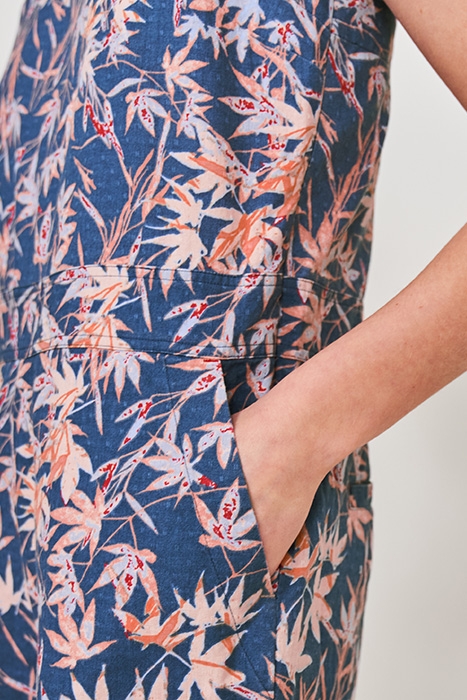 PIPPA PLAYSUIT BLUE MLT 4