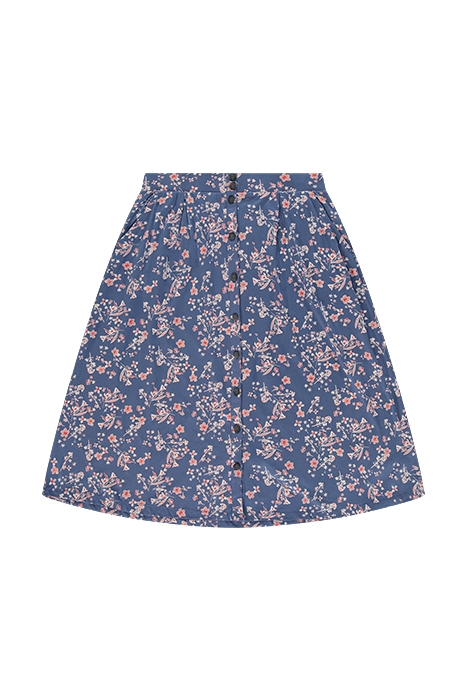 MORA JERSEY SKIRT BLUE 1