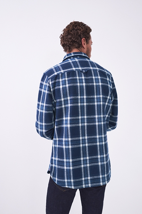 NEWTON OVERSHIRT BLUE MLT 3