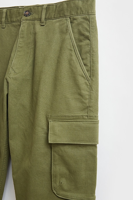 WALTON CARGO TROUSER KHAKI GRN 5
