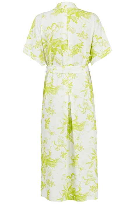 ROSIN RIYAZ DRESS CHARTREUSE YELLOW 2