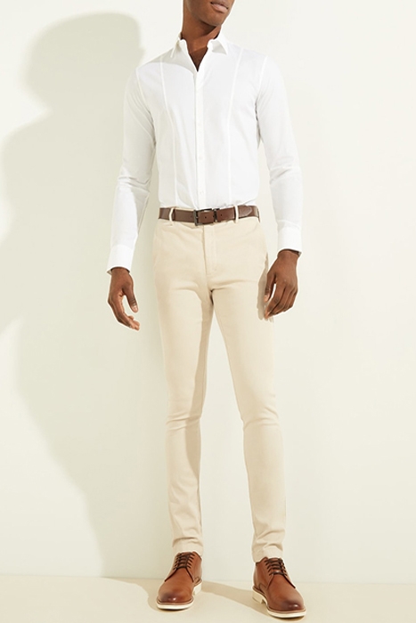 OLIVER IT COLLAR ROUNDED CUFF PURE WHITE 3