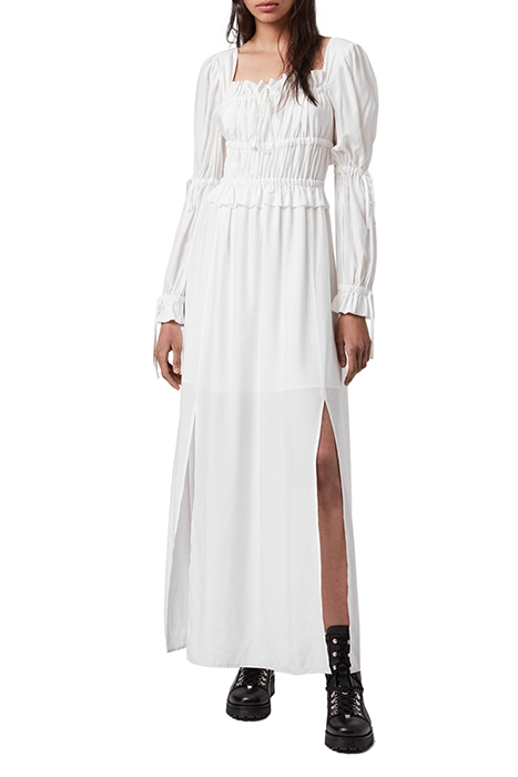 KIMI DRESS CHALK WHITE 4