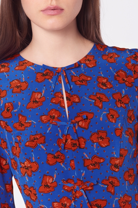 ALICIA MIDI DRESS POPPY 4