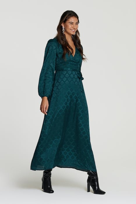 LADIES NAIROBI DRESS BAROQUE JAQUARD 5