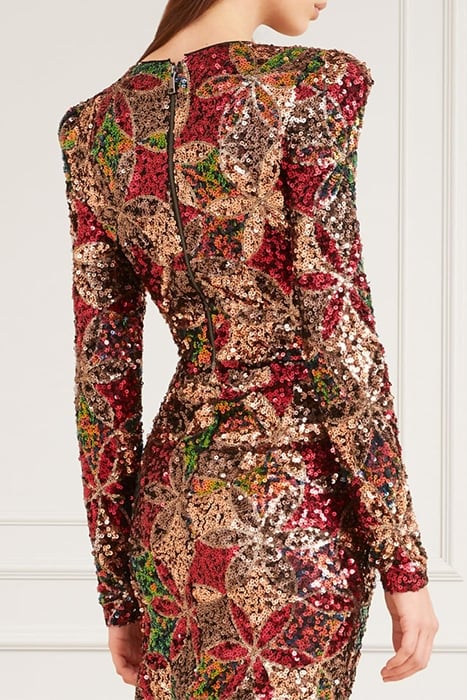 EZRA SEQUIN TOP HARLEQUIN BLOUSE 2