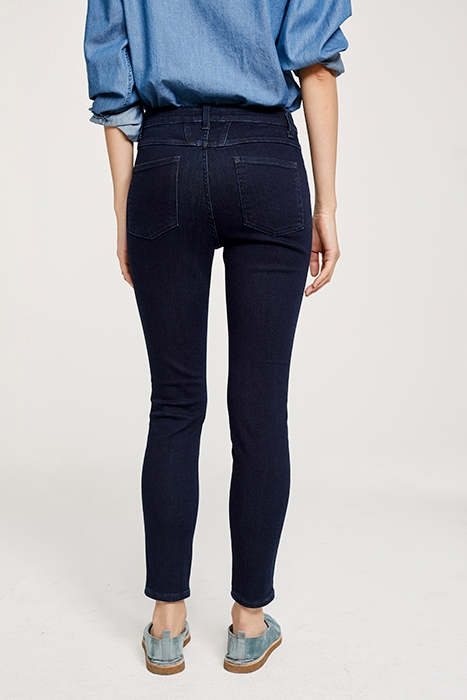 CLOSED WOMEN SKINNY PUSHER JEANS DARK BLUE 2