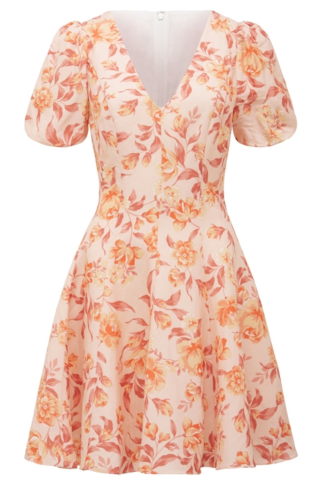 VIOLET FIT AND FLARE MINI DUSTED MONTEBELLO FLORAL 6