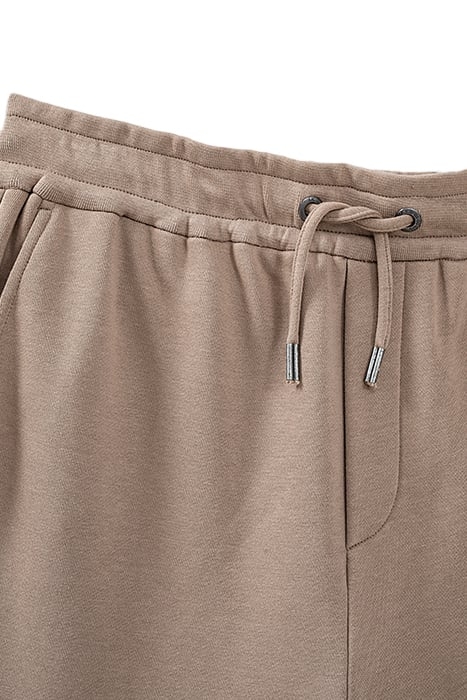 LIGHT BROWN ORGANIC ELASTICATED JOGGERS LIGHT BROWN LIGHT BR 2