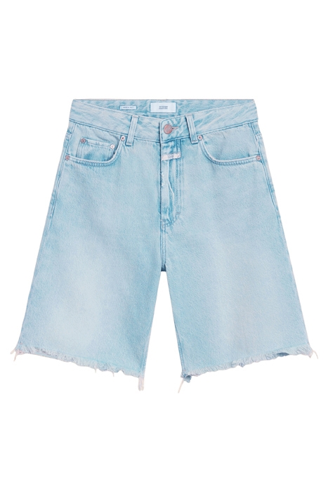 STRAIGHT LEG SHORTS MID BLUE 7