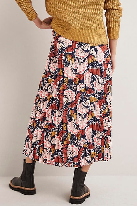 PLEATED CREPE MIDI SKIRT MPT 2