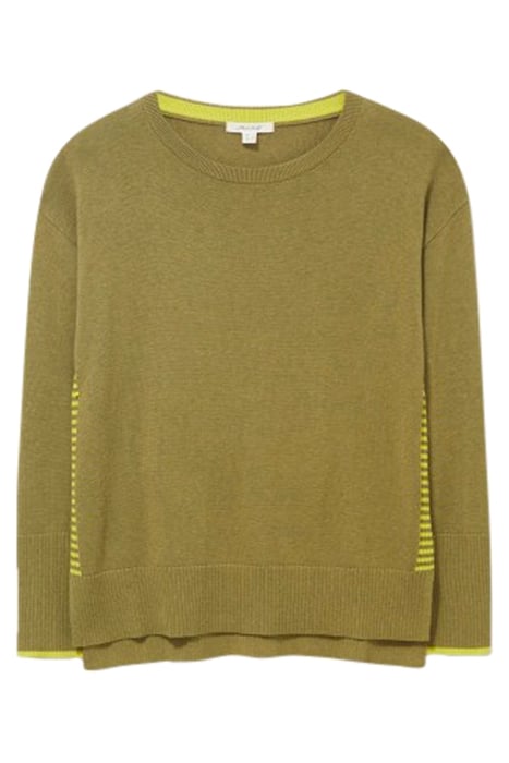 OLIVE JUMPER DEEP GREEN 1