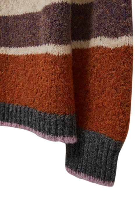 CRAFTSMAN STRIPE JUMPER ORANGE MLT 5