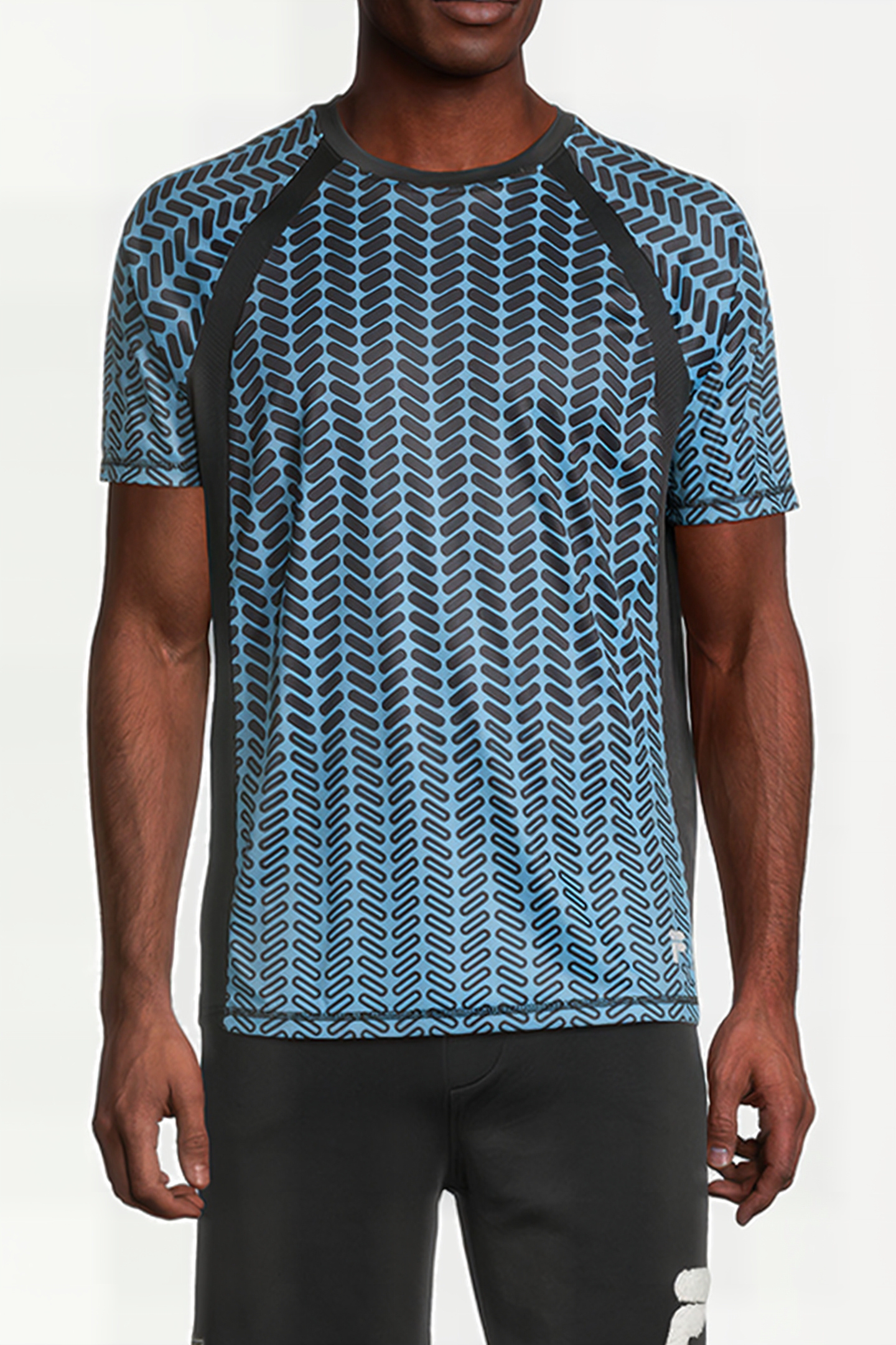 RADVILLE RAGLAN TEE ADRIATIC BLUE FADE AOP 2