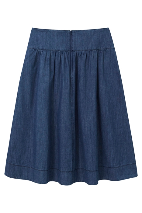 CHARLOTTE DENIM MIDI SKIRT MID DENIM 6