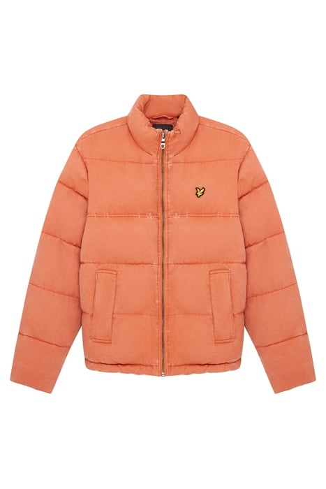 FUNNELLED PUFFER JACKET W701 VICTORY ORANGE 5