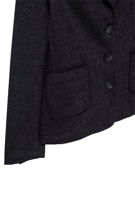 OLIVIA WOOL MIX JERSEY BLAZER GREY 4