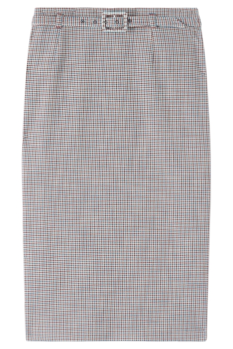 MAREN MIDI SKIRT CREAM CHECK 5