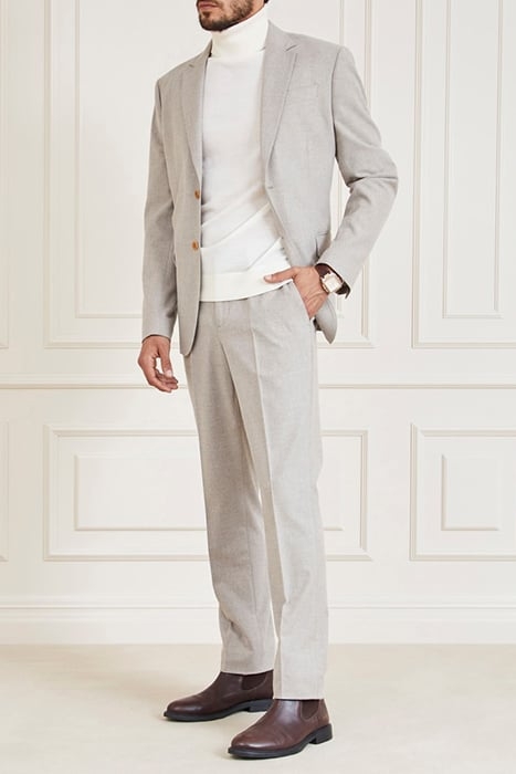 SEAN 2B NOTCH BLAZER SAND MELANGE 3