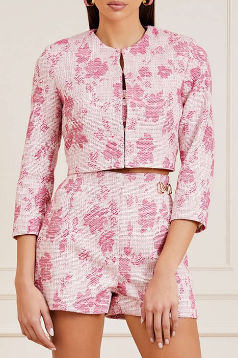 AVAH JACKET PINK SPRINTG CROPPED WAVE 1