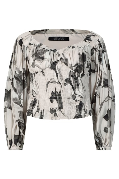 TIA IRIS TOP ECRU WHITE 5