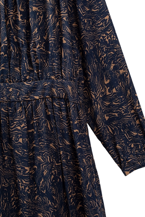 LONG DRESS WITH HIGH NECK AND PRETTY PRINT 7