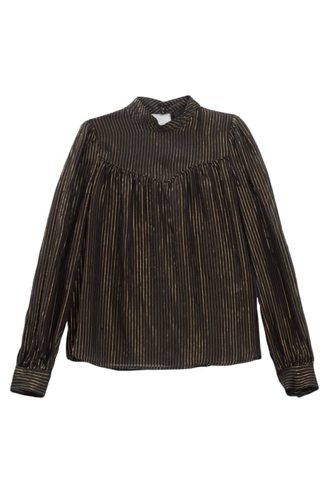 SILK AND GOLD THREAD PURE EDITION HIGH-NECK BLOUSE 1