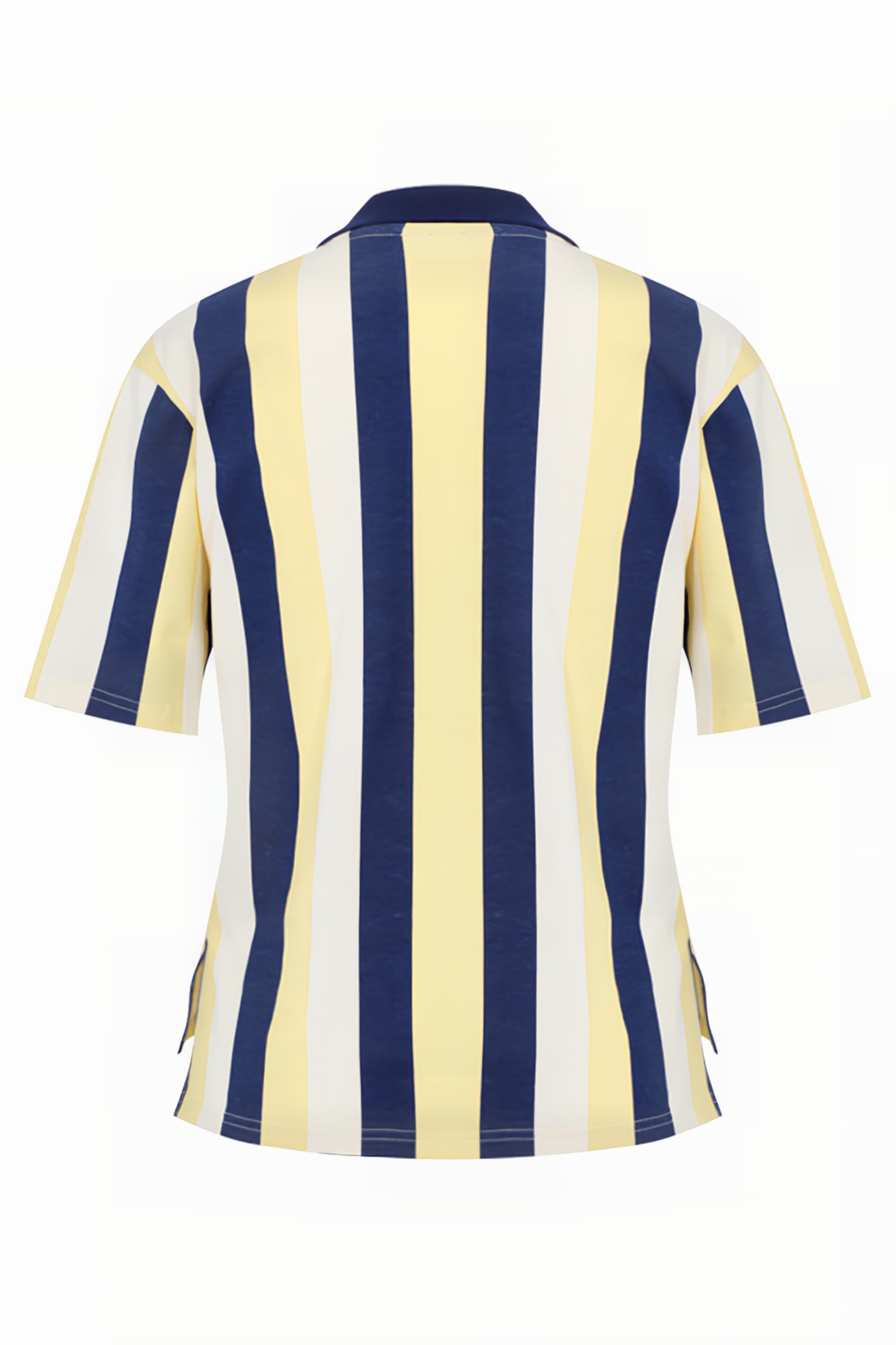 THEMAR STRIPED POLO SHIRT PALE BANANA BOLD STRIPED 2