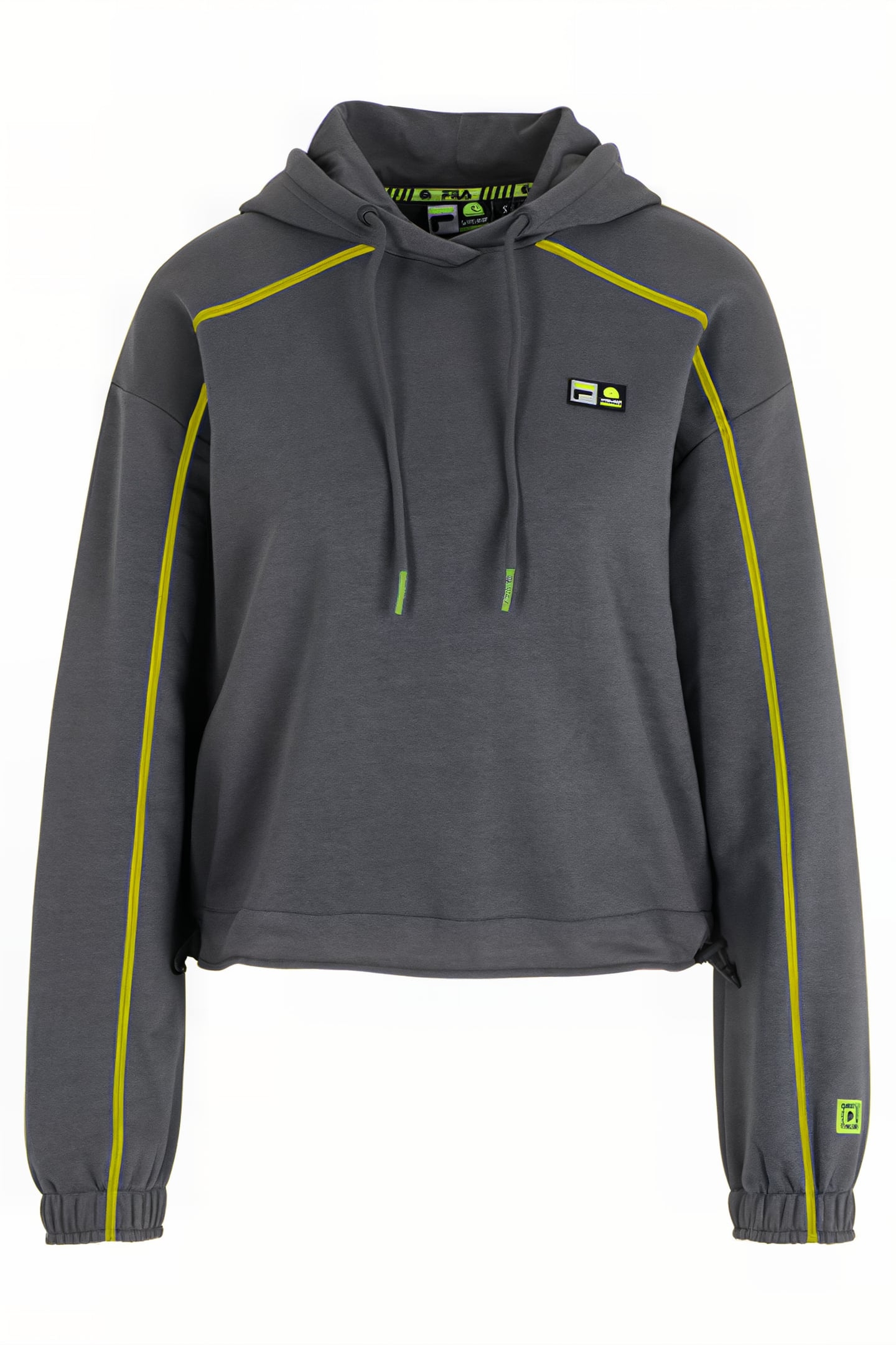 C64 CROPPED HOODY IRON GATE 1