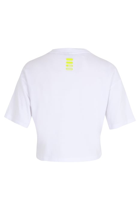 C61 OVERSIZED CROPPED TEE BRIGHT WHITE 2