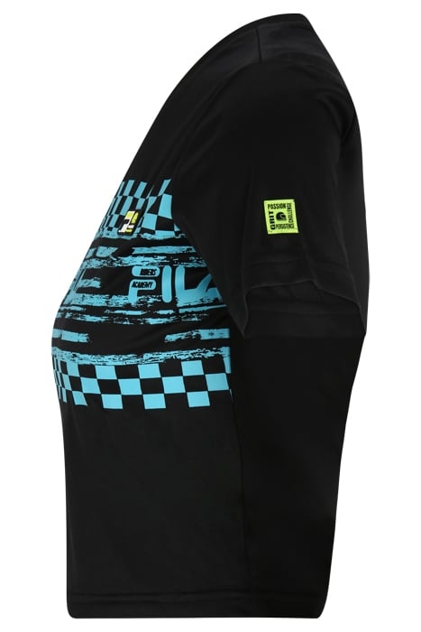 C63 CROPPED TIGHT TEE BLACK 3