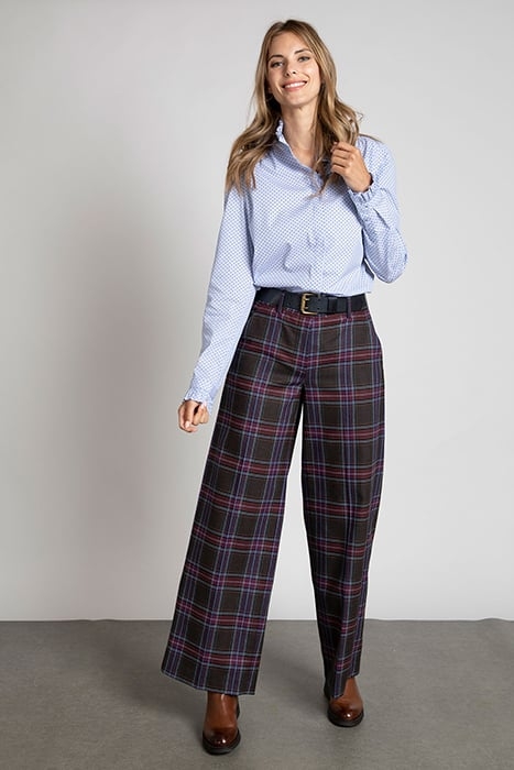 CLASSIC PANT WIDE LEG BROWN 2