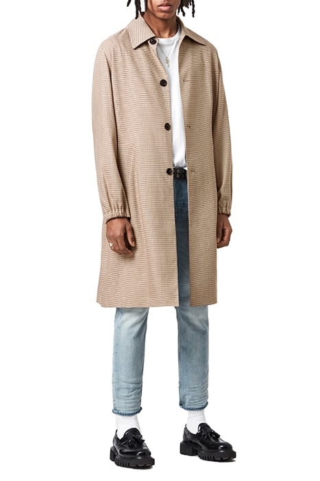AXON COAT BROWN/BEIGE CHECK 1