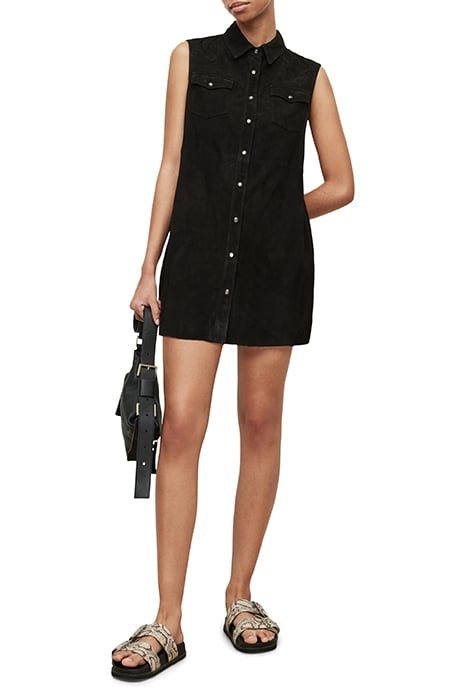 STANWAY TASSEL DRESS BLACK 4