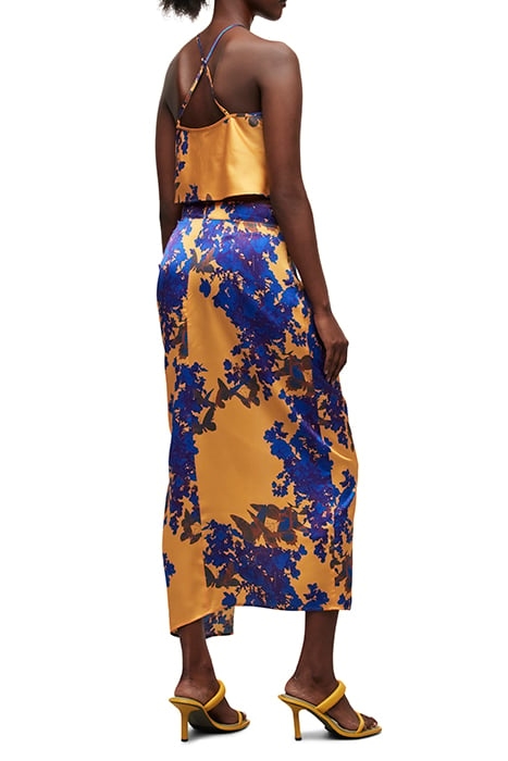 CARLA VENETIA SKIRT ORANGE 3