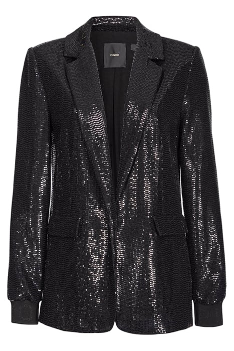 BEGONIA GIACCA JERSEY EFFETTO BLACK 1