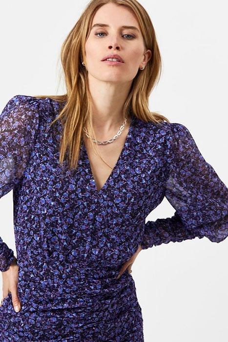 CERA PRINTED MINI DRESS MULTICOLOUR 6