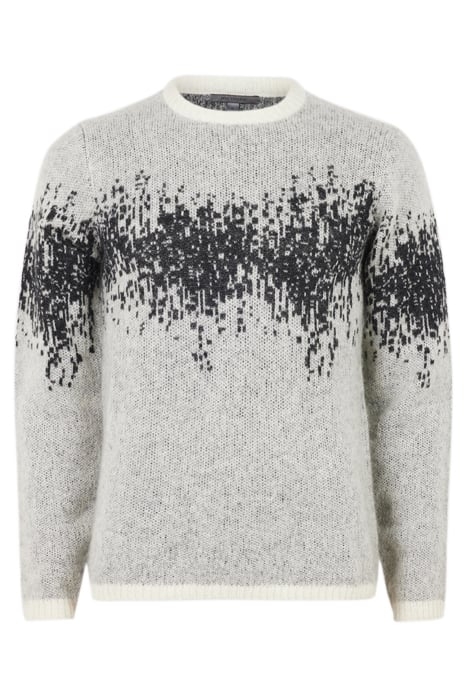 STERLING LS HEARTBEAT MOHAIR CREW WHITE 4