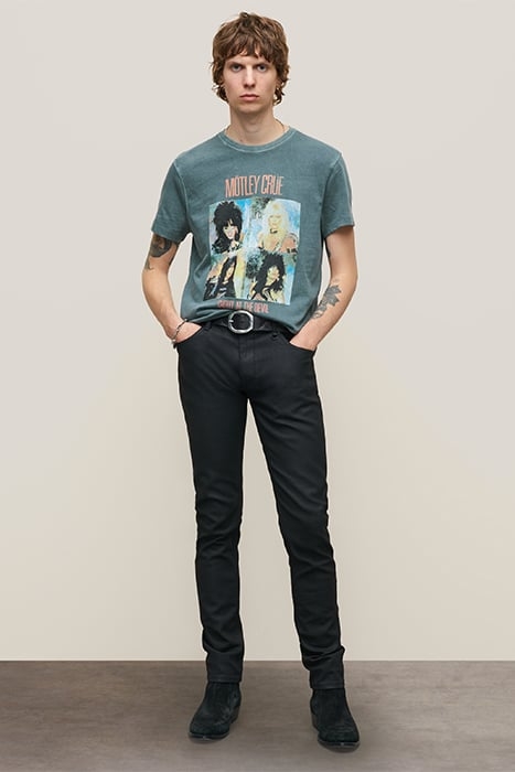 SS CREW TEE - MOTLEY CRUE SHOUT DRIED SAGE 3