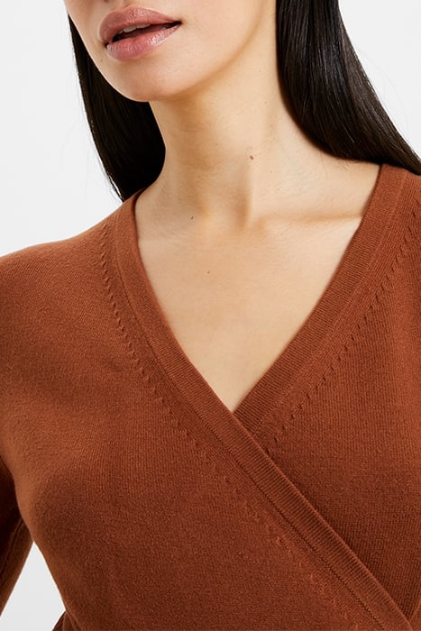 BABYSOFT WRAP MINI DRESS CASABLANCA 5