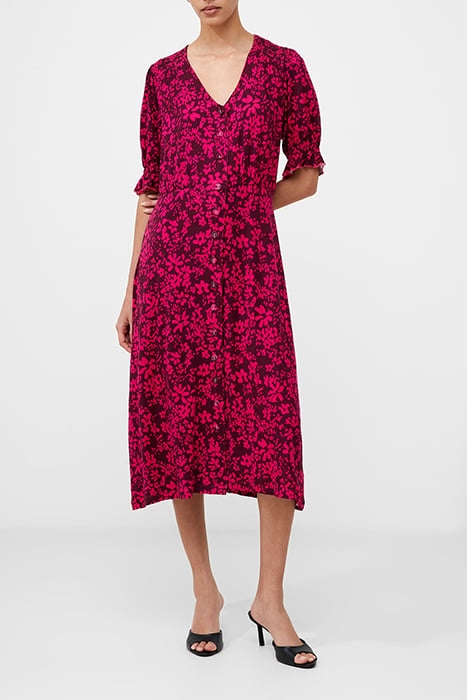 VEE BUTTON-THRU M PLUM/HOT PINK 1