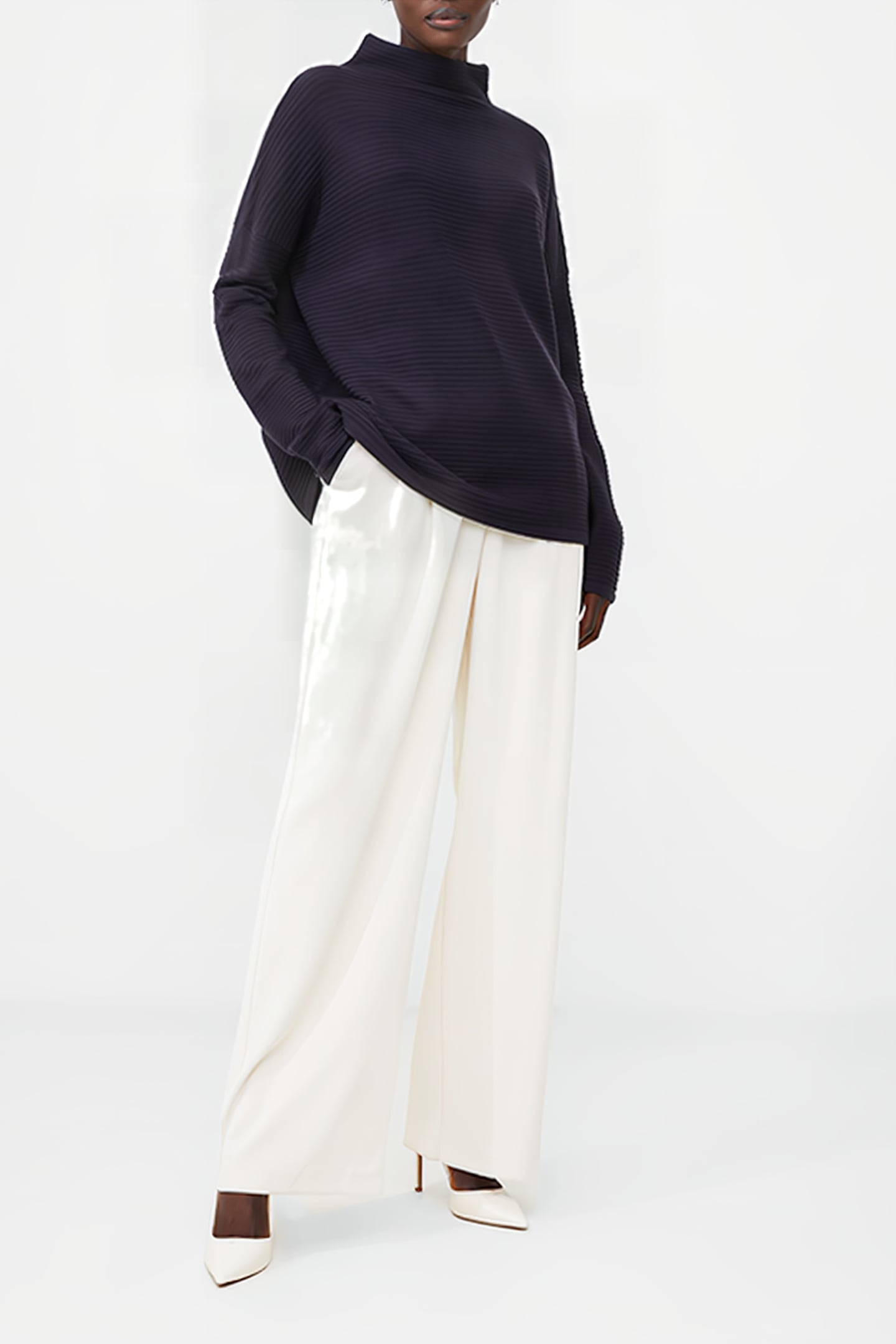 BABYSOFT LENA LS HIGH NK JUMPR UTILITY BLUE 1