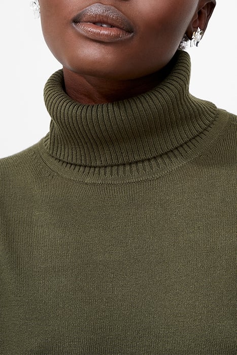 BABYSOFT RIB HIGH NK TUNIC OLIVE NIGHT 5