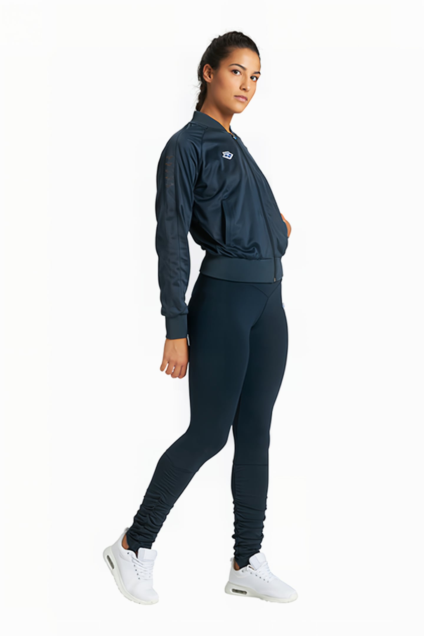 W RELAX IV TEAM JACKET SPACE BLUE SPACE BLUE IRID 4