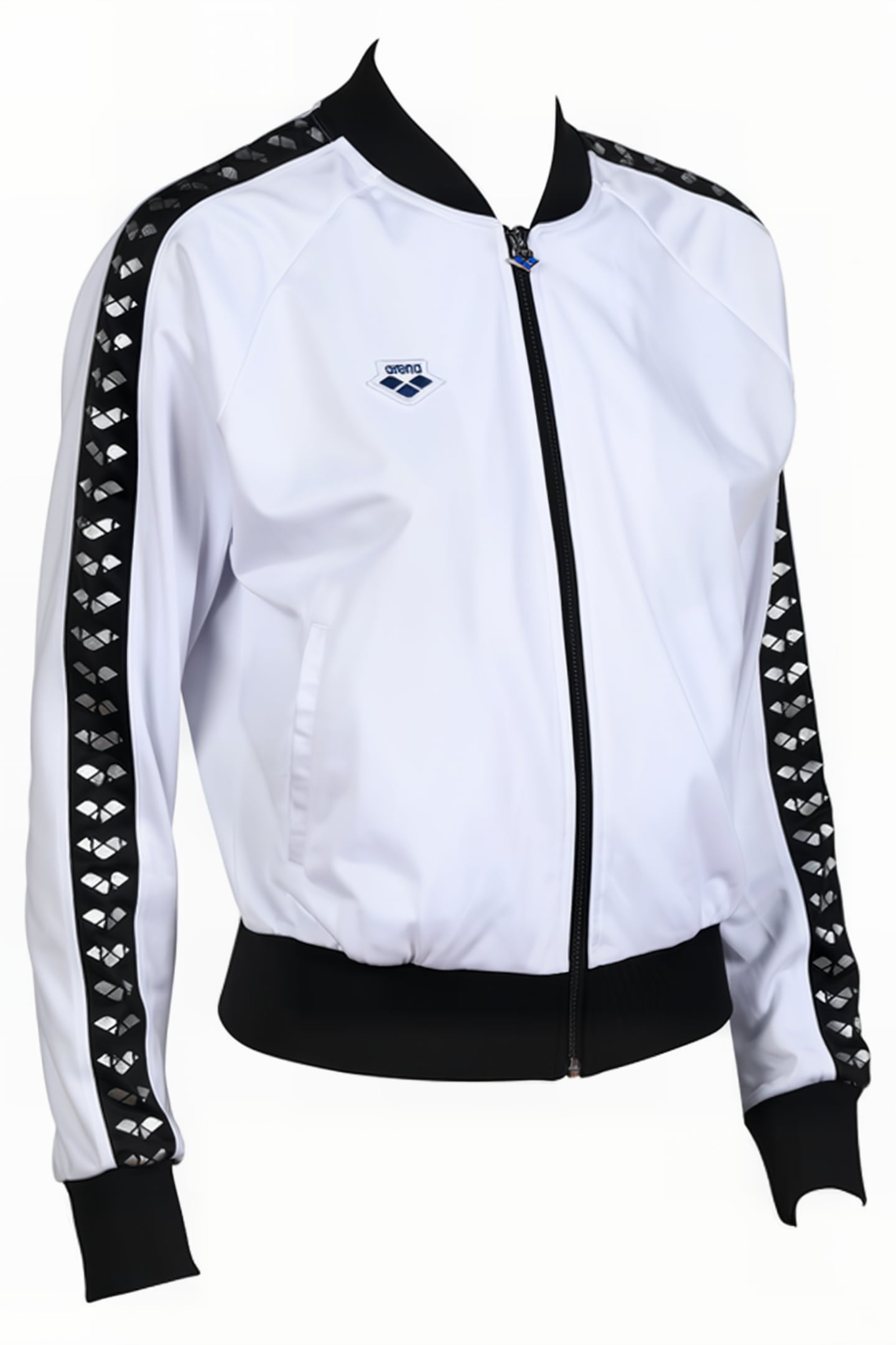 W RELAX IV TEAM JACKET WHITE BLACK SILVER 7