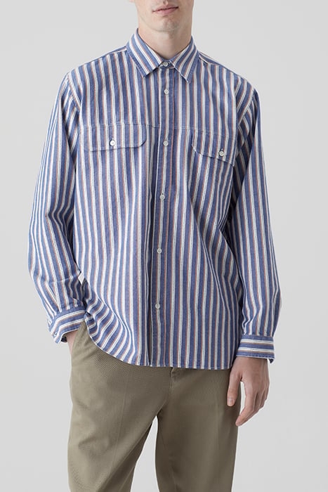 MEN LONGSLEEVE SHIRT SHIRTS ROYAL AZURE 1