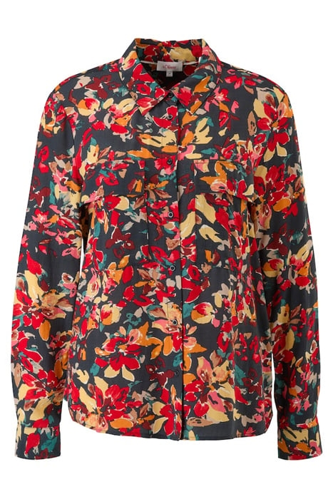 BLOUSES LONGSLEEVE BLUE 1